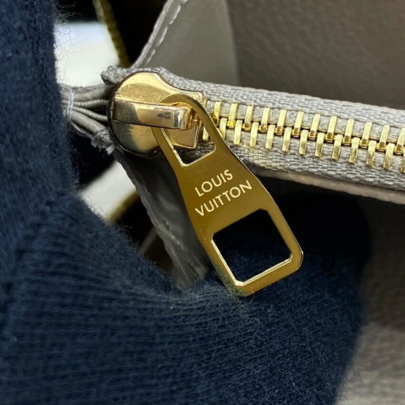 Goldcolou Louis Vuitton Monogram Empreinte Zippy Wallet Tourterelle - Image 8