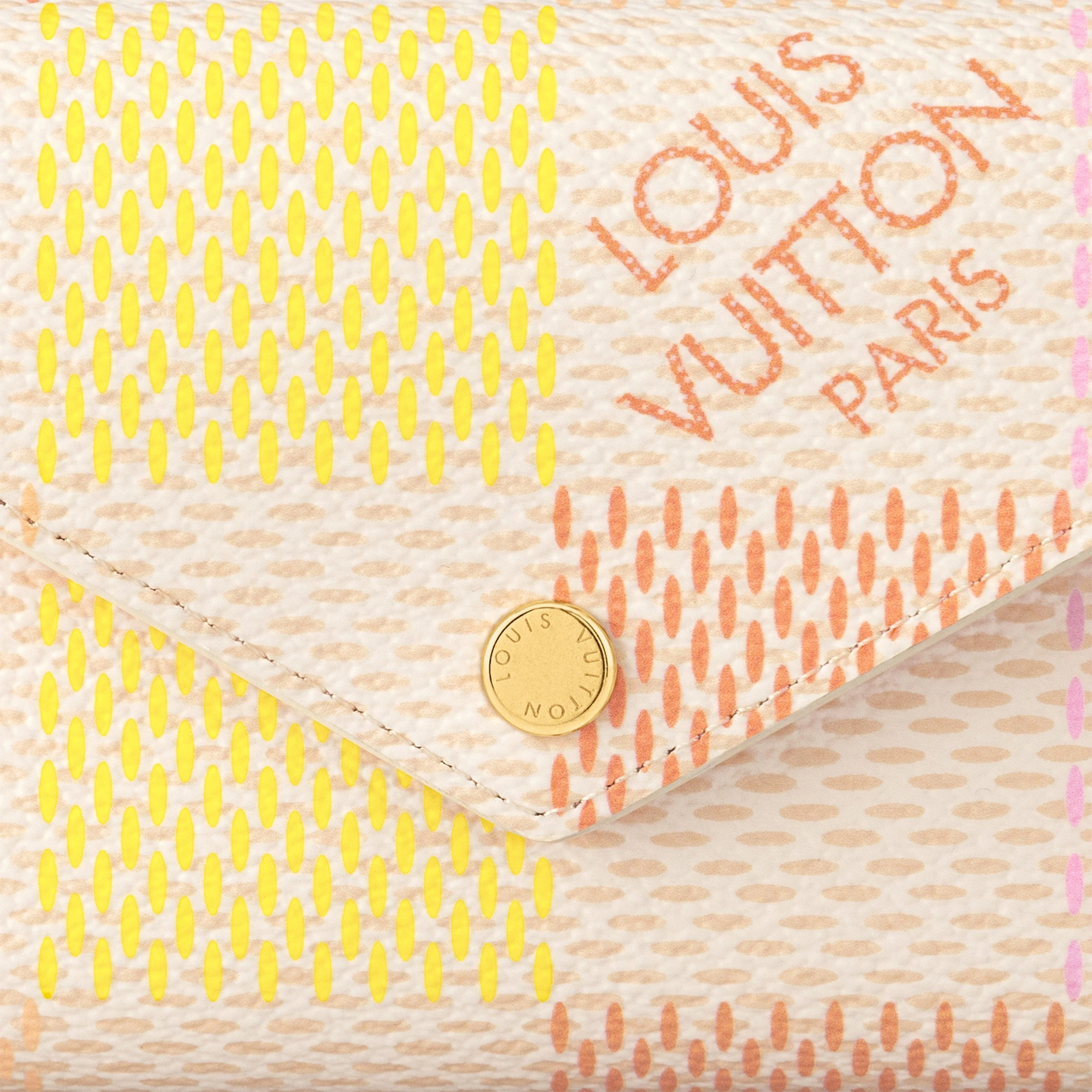 Louis Vuitton N40638 Victorine Wallet Peach Pink - Image 5