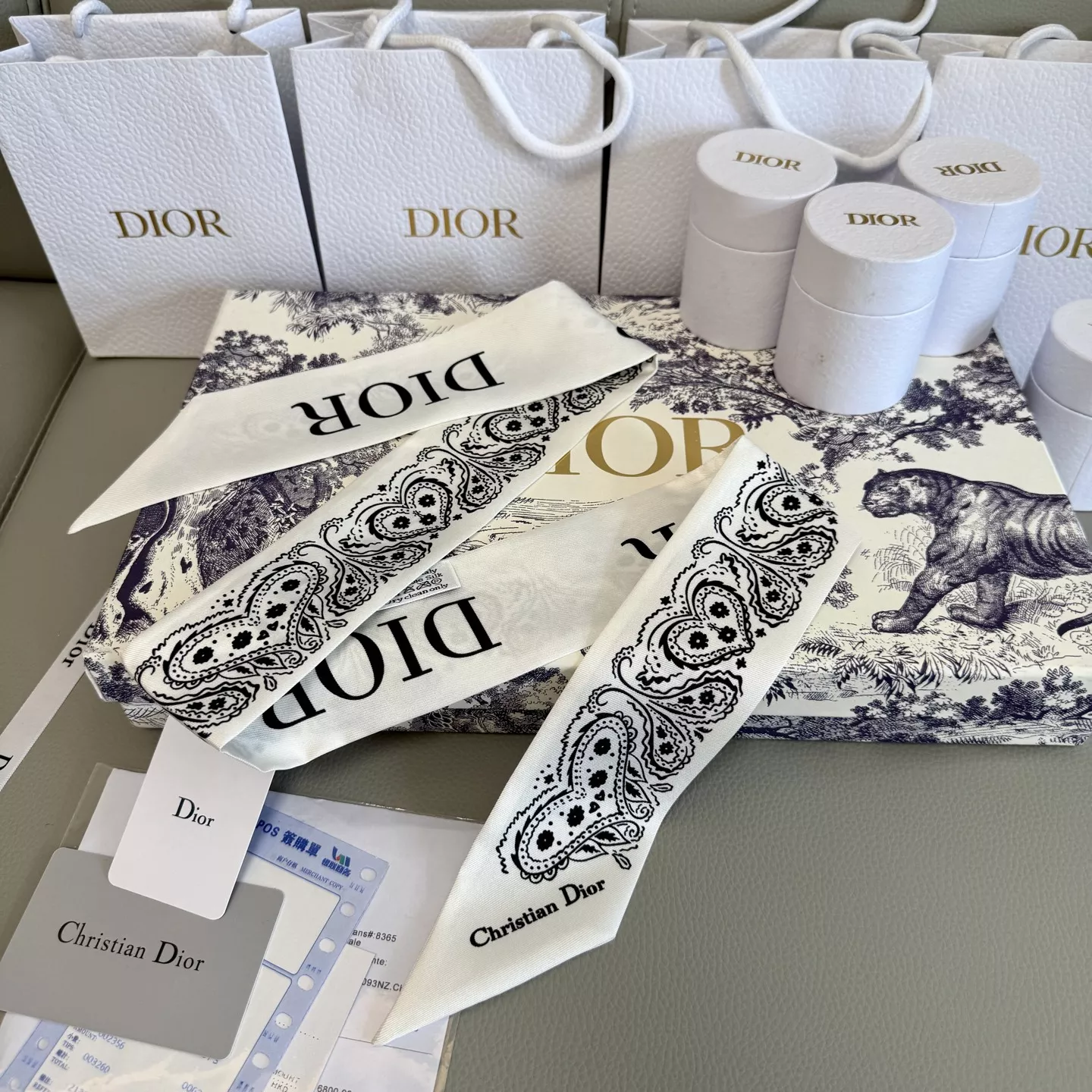 NewStyle 9382 Christian Dior Silk Scarf