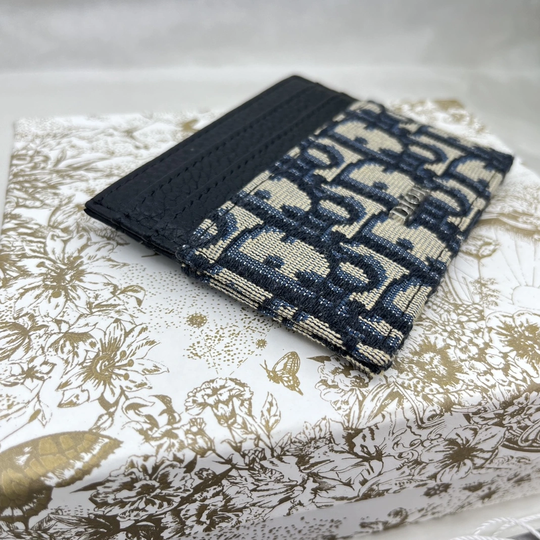 Practical 7547 Christian Dior AAA Quality Card Case For Unisex - Image 3