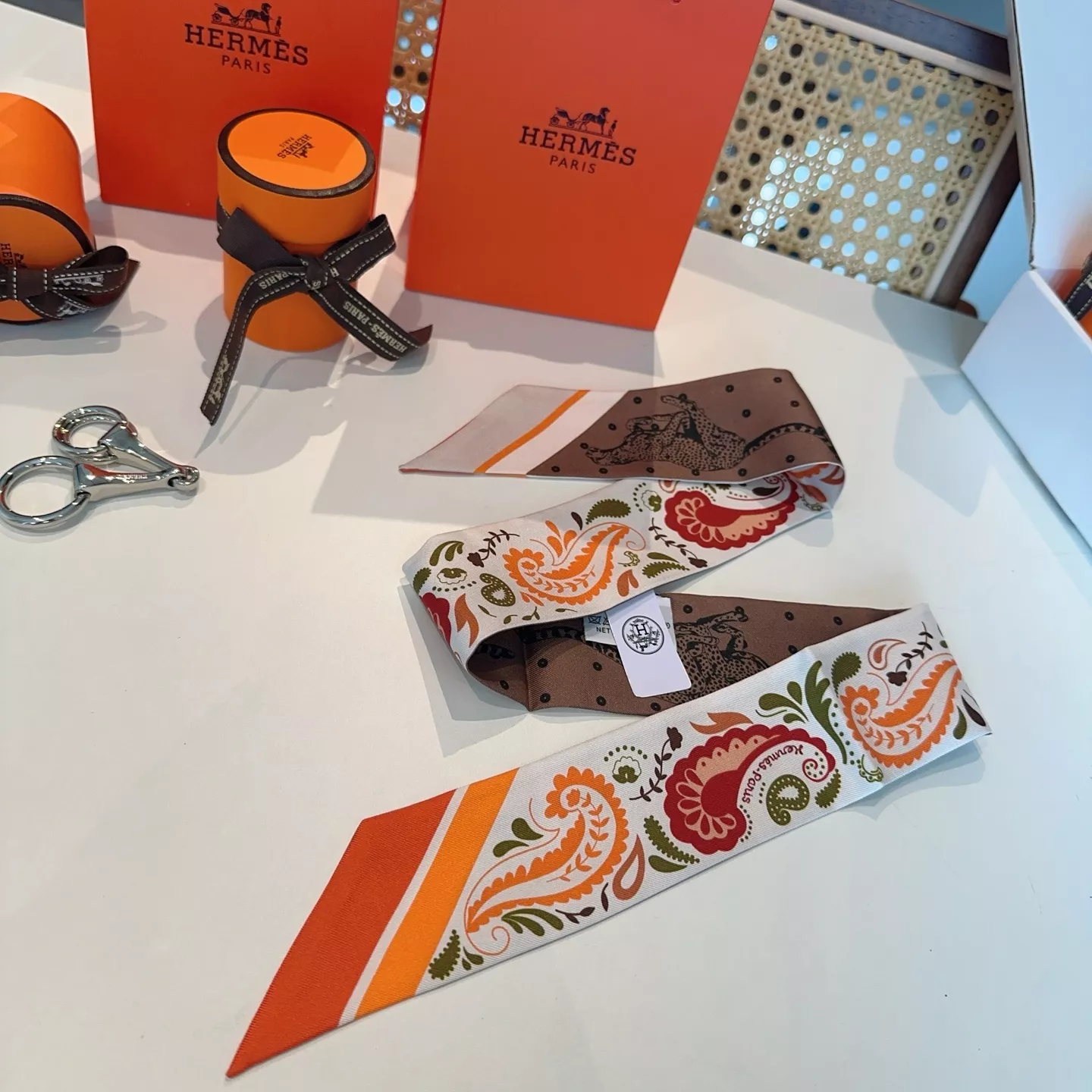 SmartChoice 6427 Hermes Silk Scarf