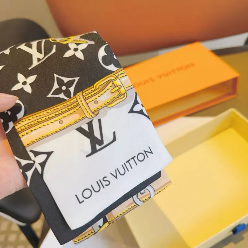 Sophisticated 3273 Louis Vuitton Silk Scarf - Image 3