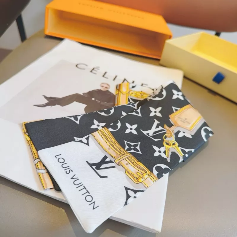 Sophisticated 3273 Louis Vuitton Silk Scarf - Image 4