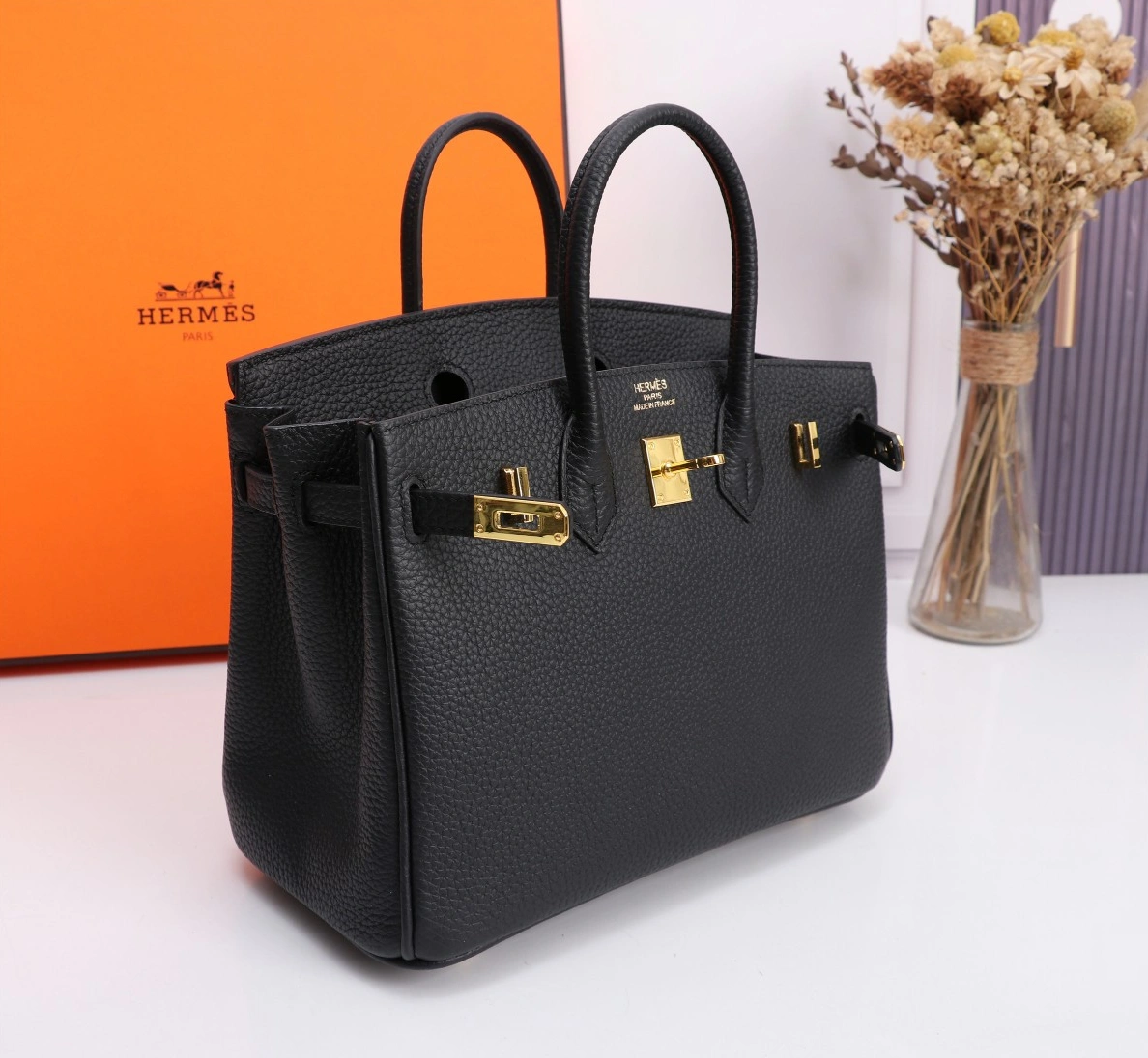Stylish 4466 Hermes AAA Quality Handbags For Women - Image 4