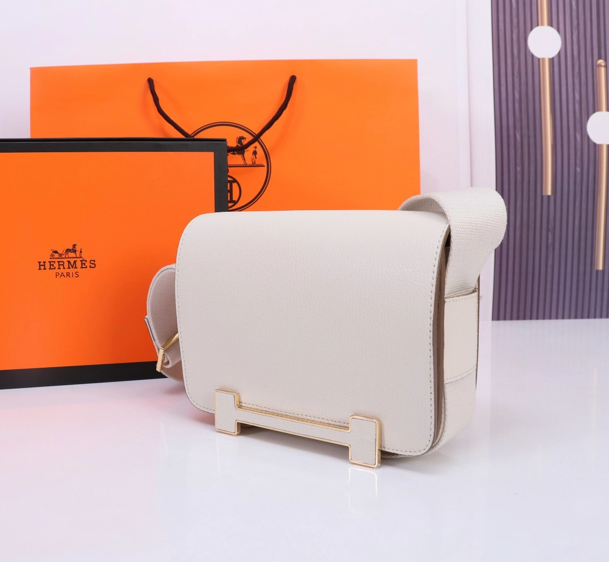 Trendsetting 742 Hermes AAA Quality Messenger Bags For Women - Image 3