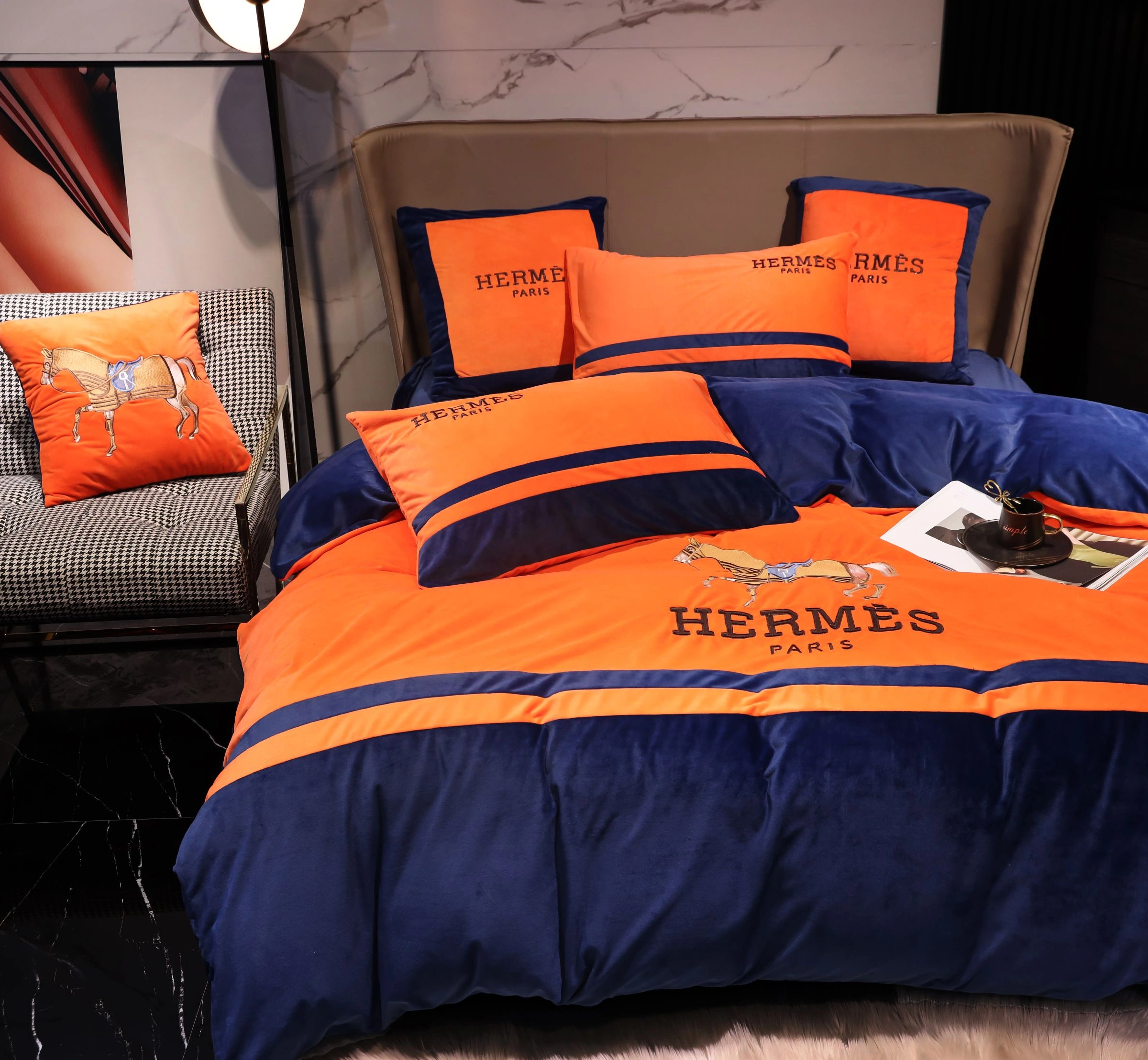 Trendy 4147 Hermes Bedding