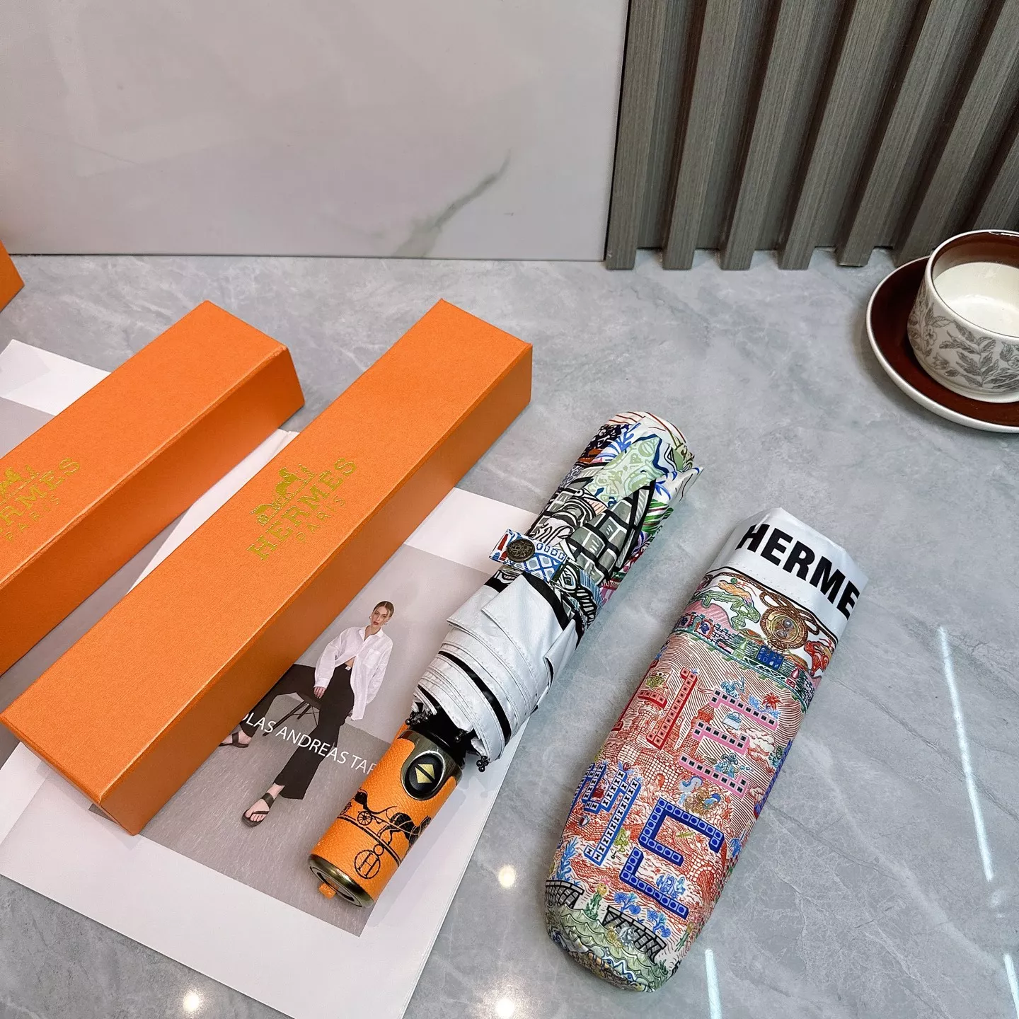 Trendy 6608 Hermes Umbrellas