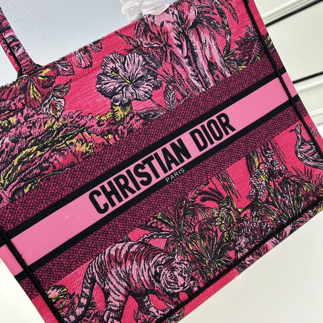 Vibrant 3460 Christian Dior AAA Quality Tote-Handbags For Women - Image 4