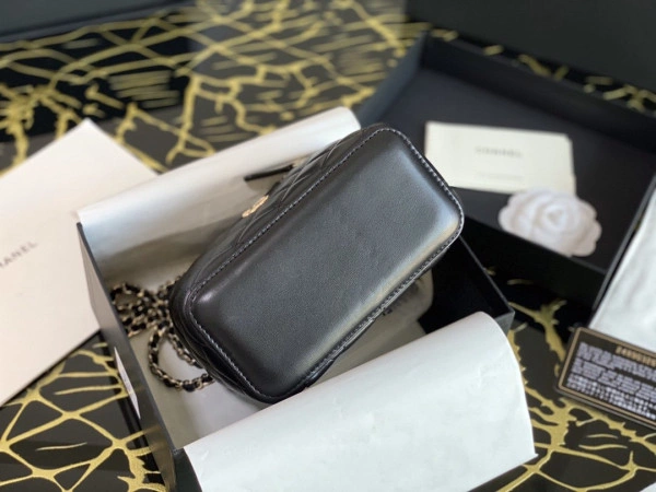 CHANEL SMALL VANITY WITH CHANELASSIC CHAIN Popular 1281 - Image 3