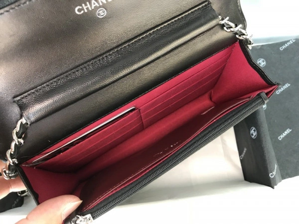 CHANEL Flap Bag Lambskin With Gold Silver Hardware GoAnywhere 842 - Image 17