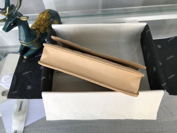 Popular CHANEL Flap Bag Lambskin With Gold Silver Hardware 844 - Image 5