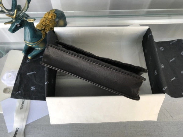 CHANEL Flap Bag Lambskin With Gold Silver Hardware GoAnywhere 842 - Image 9