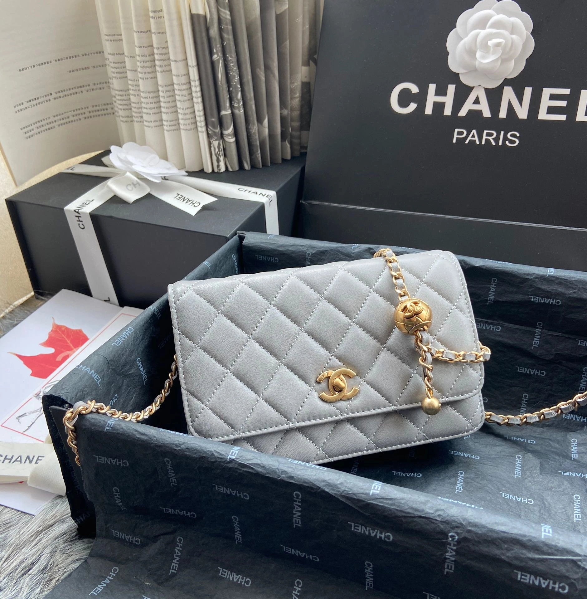 CHANEL CHAIN WALLET Popular 1373 - Image 4