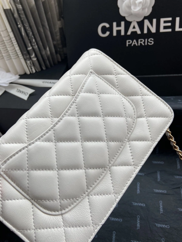 Fashionable CHANEL CHAIN WALLET 1371 - Image 4