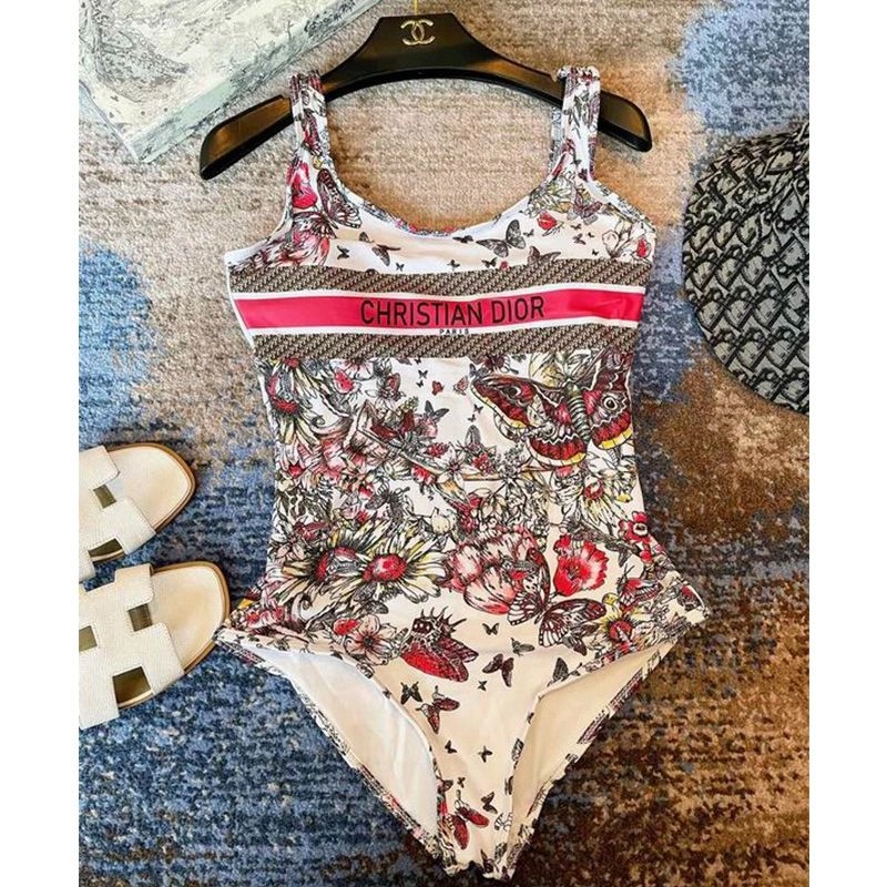 Christian Dior Swimsuit Women Butterfly Motif Lycra Multicolor - Image 3