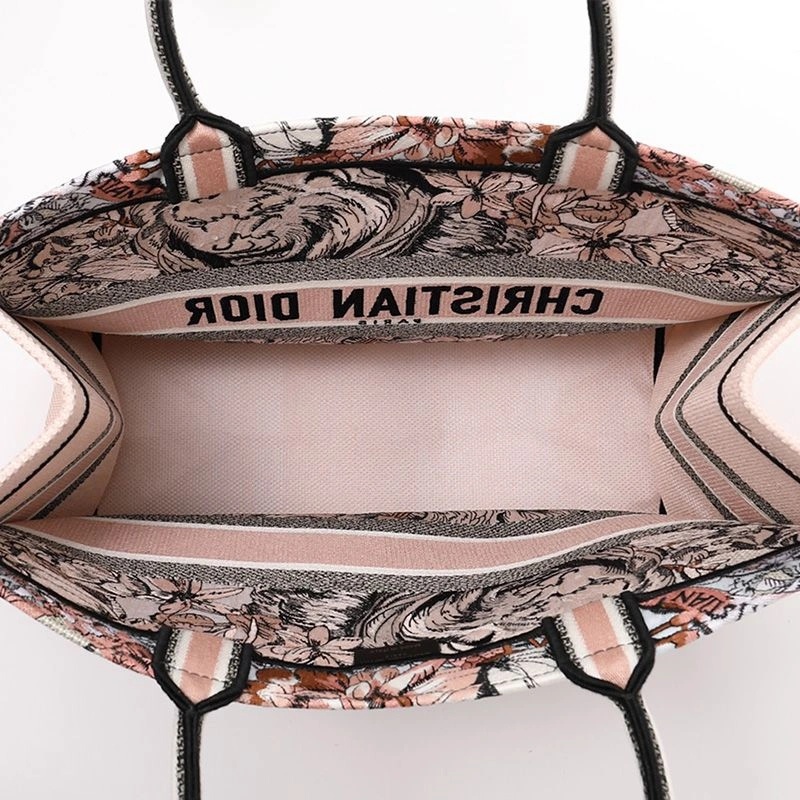 Dior Book Tote La Force Motif Canvas Multicolor - Image 4