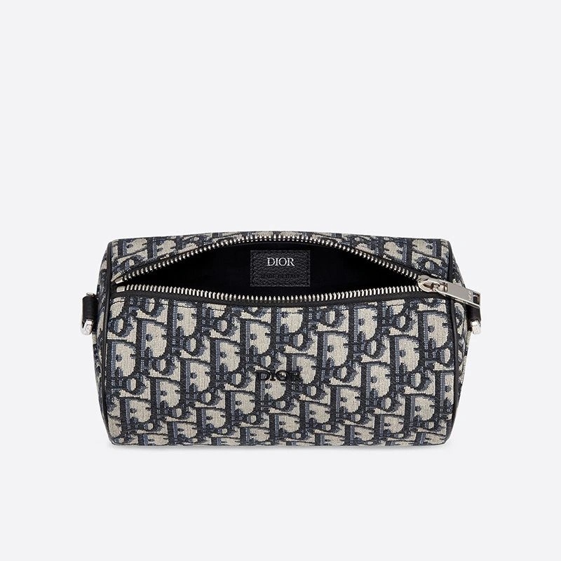 Dior Roller Messenger Oblique Motif Canvas Blue - Image 3