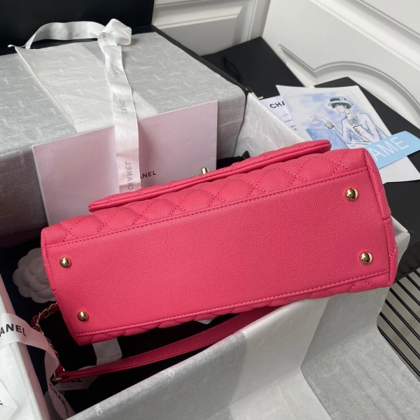 CHANEL LARGE FLAP BAG WITH TOP HANDLE Comfortable 991 - Image 8