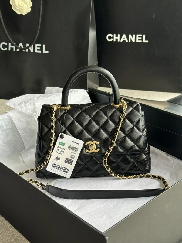 ModernLook CHANEL FLAP BAG WITH TOP HANDLE 966 - Image 8