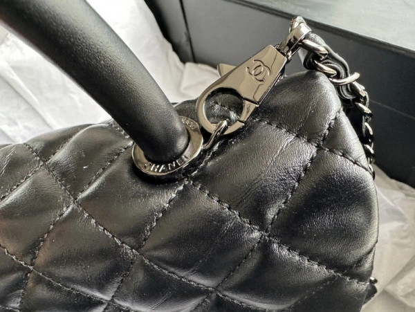 CHANEL LARGE FLAP BAG WITH TOP HANDLE Trendy 970 - Image 3