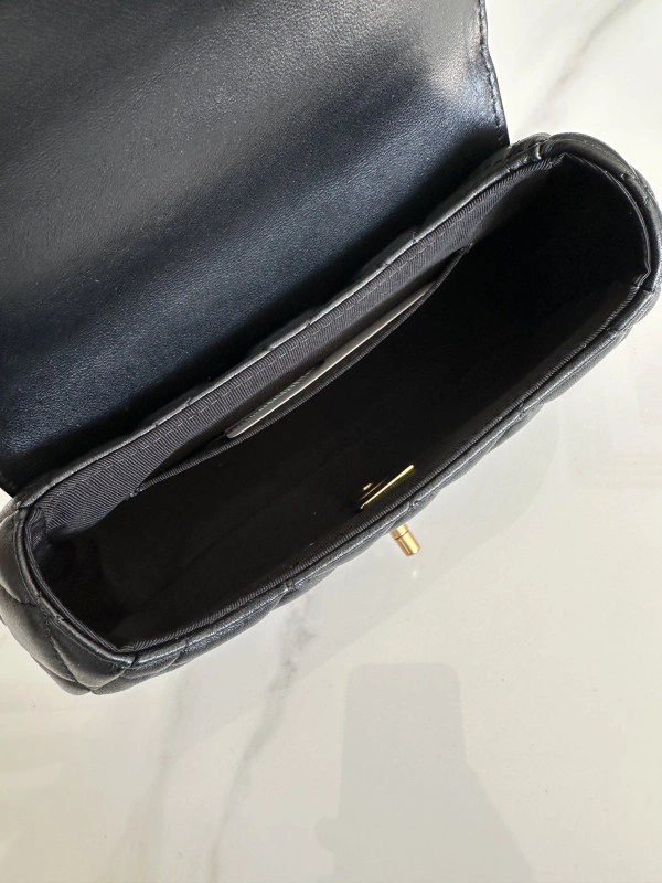 CHANEL SMALL FLAP BAG WITH TOP HANDLE ModernLook 947 - Image 8