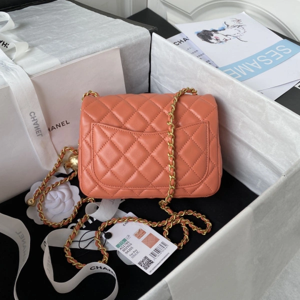 Popular CHANEL FLAP BAG 17CM 291 - Image 4