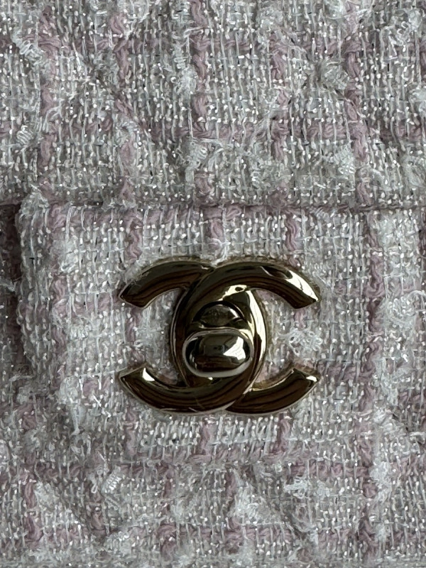 ModernLook CHANEL FLAP BAG WITH TOP HANDLE-20*12*6cm 907 - Image 6