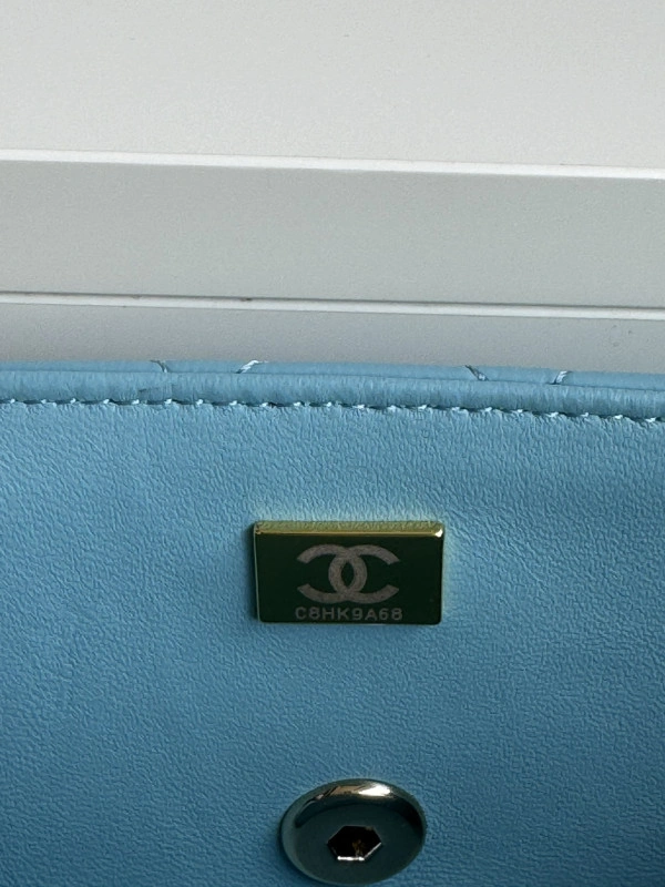 WellDesigned CHANEL FLAP BAG WITH TOP HANDLE-20*12*6cm 918 - Image 10