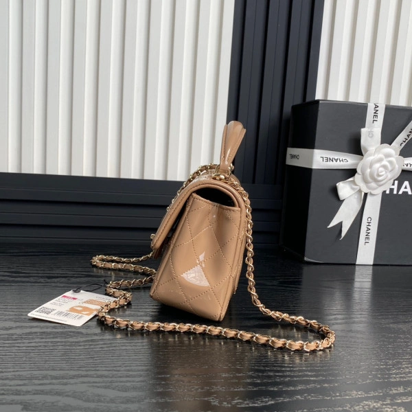 NewStyle CHANEL Mini CHANELassic Handbag With Top Handle 894 - Image 6