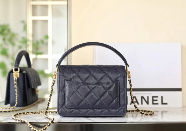 GoAnywhere CHANEL MINI FLAP BAG WITH TOP HANDLE 916 - Image 6