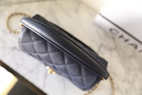 Comfortable CHANEL MEDIUM FLAP BAG WITH TOP HANDLE 900 - Image 6