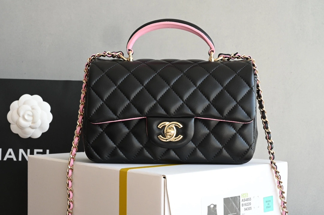 CHANEL FLAP BAG WITH TOP HANDLE-20*12*6cm ModernLook 899